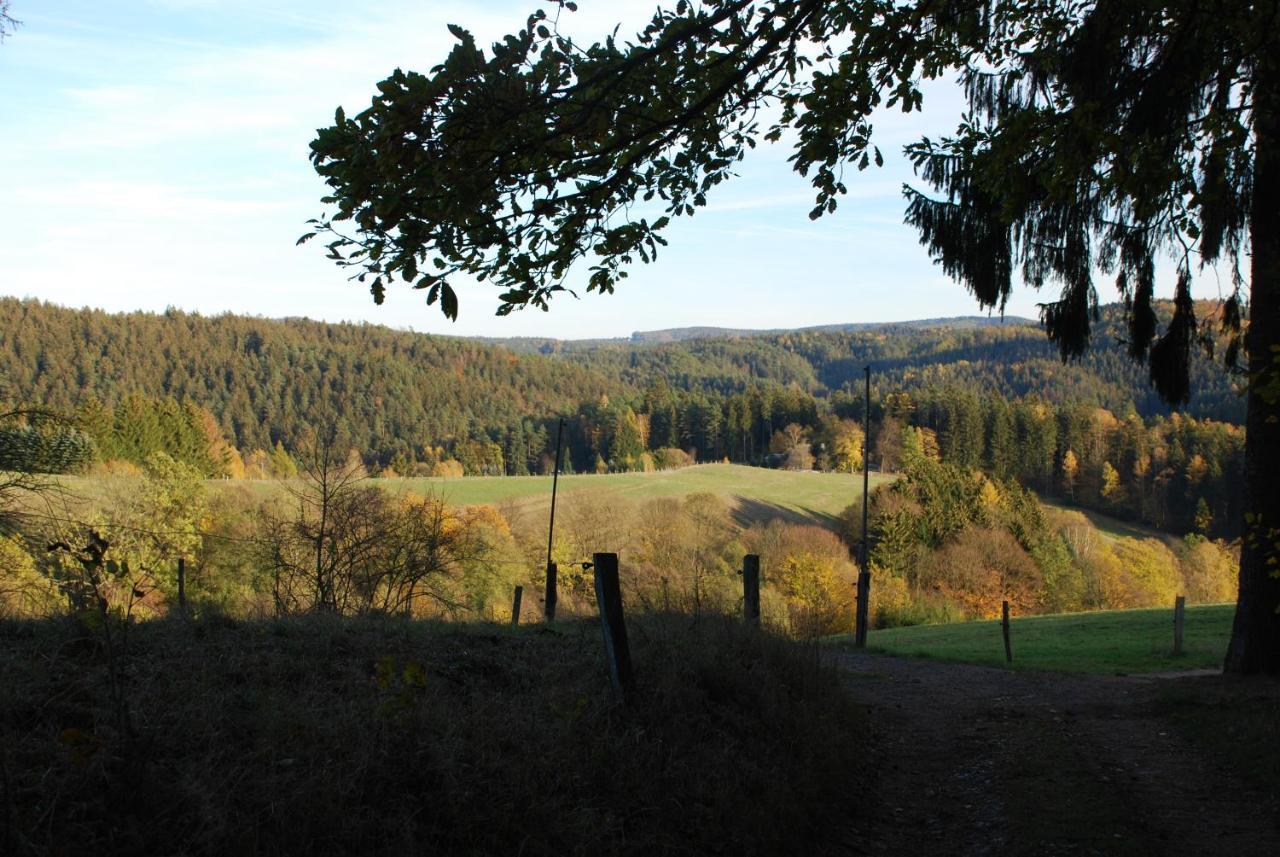 Ferienoase Hinterhermsdorf Esterno foto