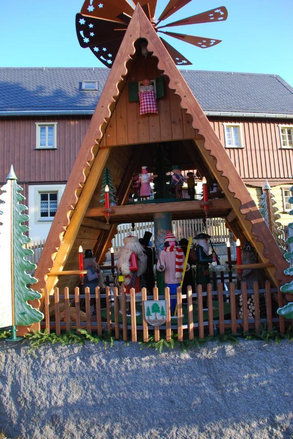 Ferienoase Hinterhermsdorf Esterno foto