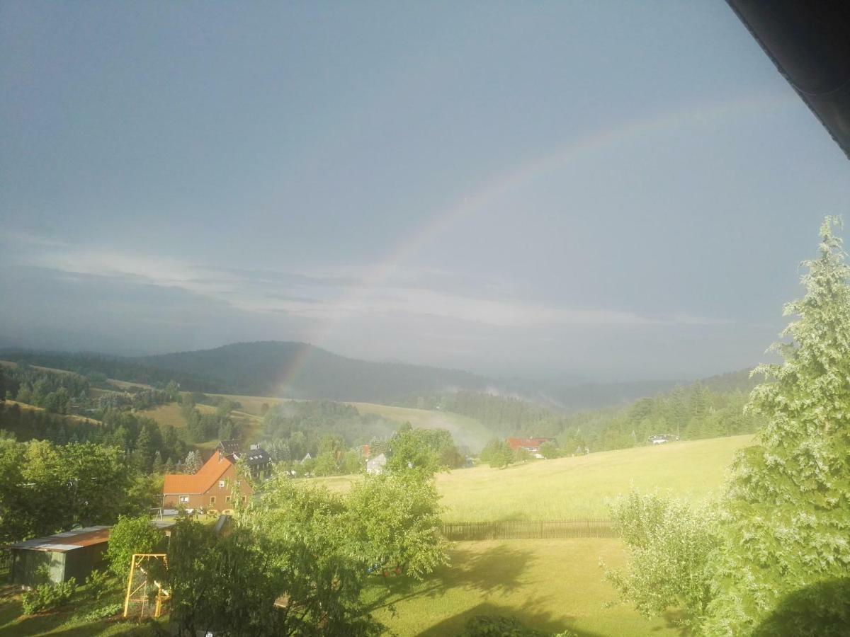 Ferienoase Hinterhermsdorf Esterno foto