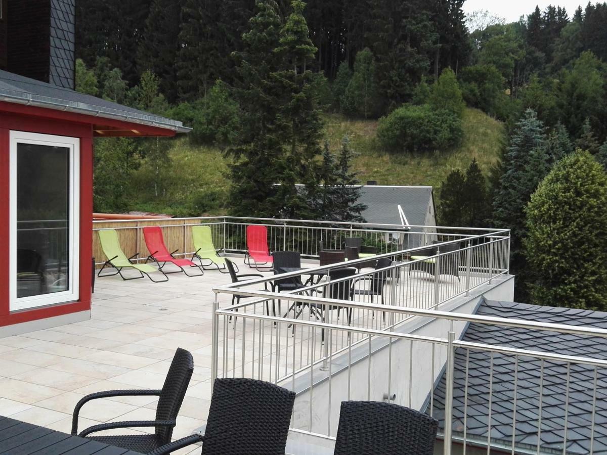 Ferienoase Hinterhermsdorf Esterno foto